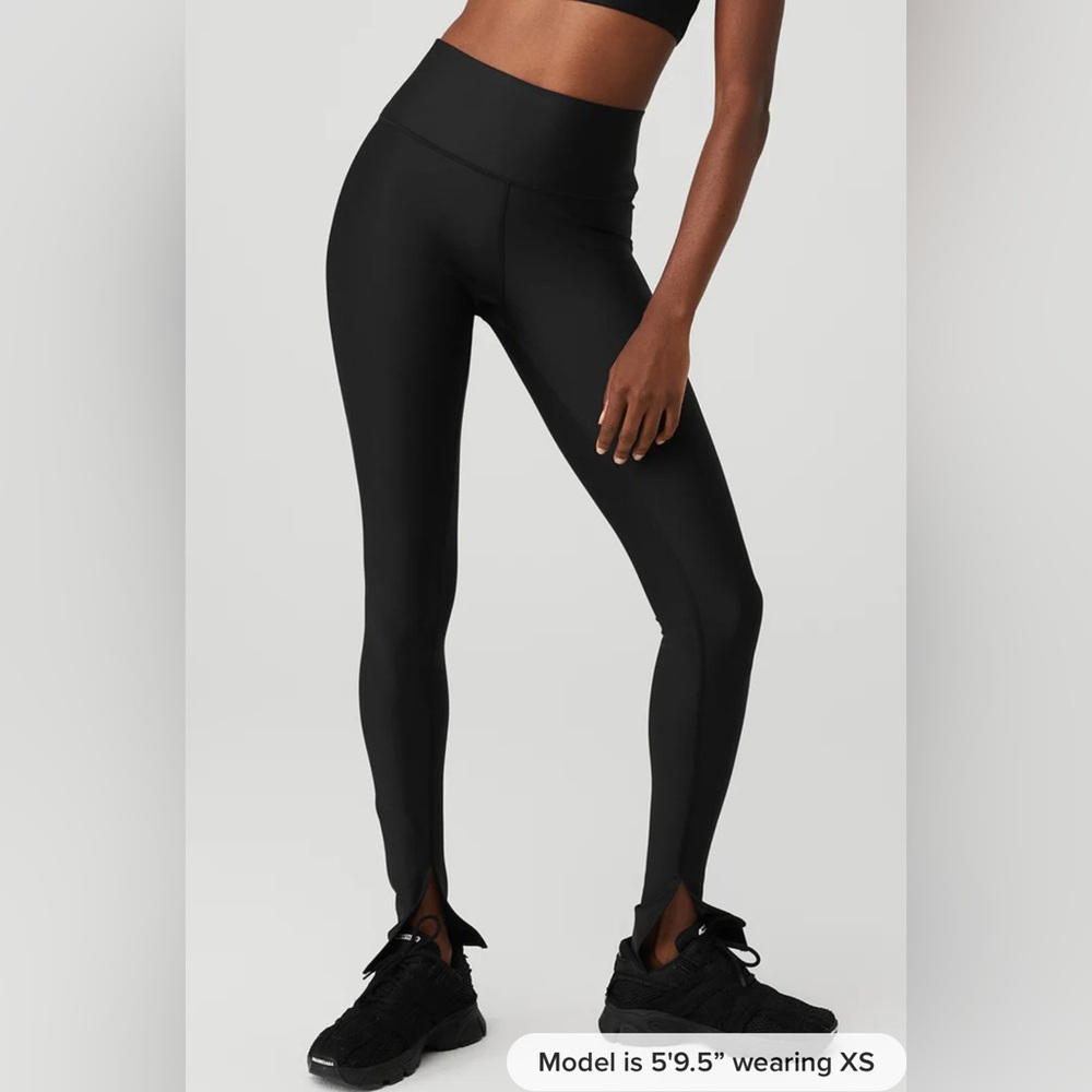 ALO Yoga Jet Black High-Waist Leggings